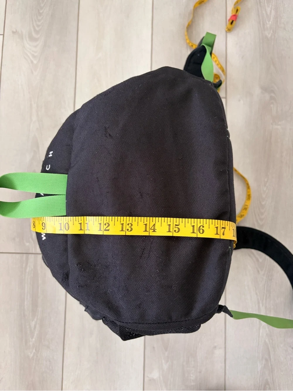 North Face Wasatch Large Black & Green Men's Backpack